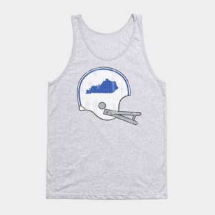 Kentucky Vintage Football Helmet Tank Top